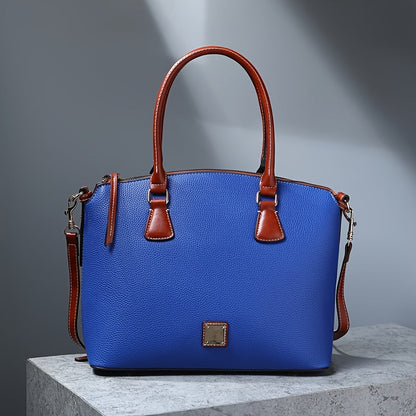 Crossbody Bag for Women – Textured Satchel Vintage Western Colorblock – detail view 23