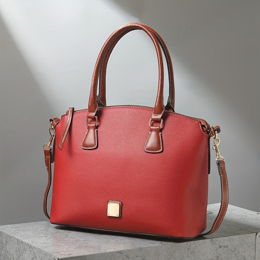 Crossbody Bag for Women – Textured Satchel Vintage Western Colorblock – alternate view
