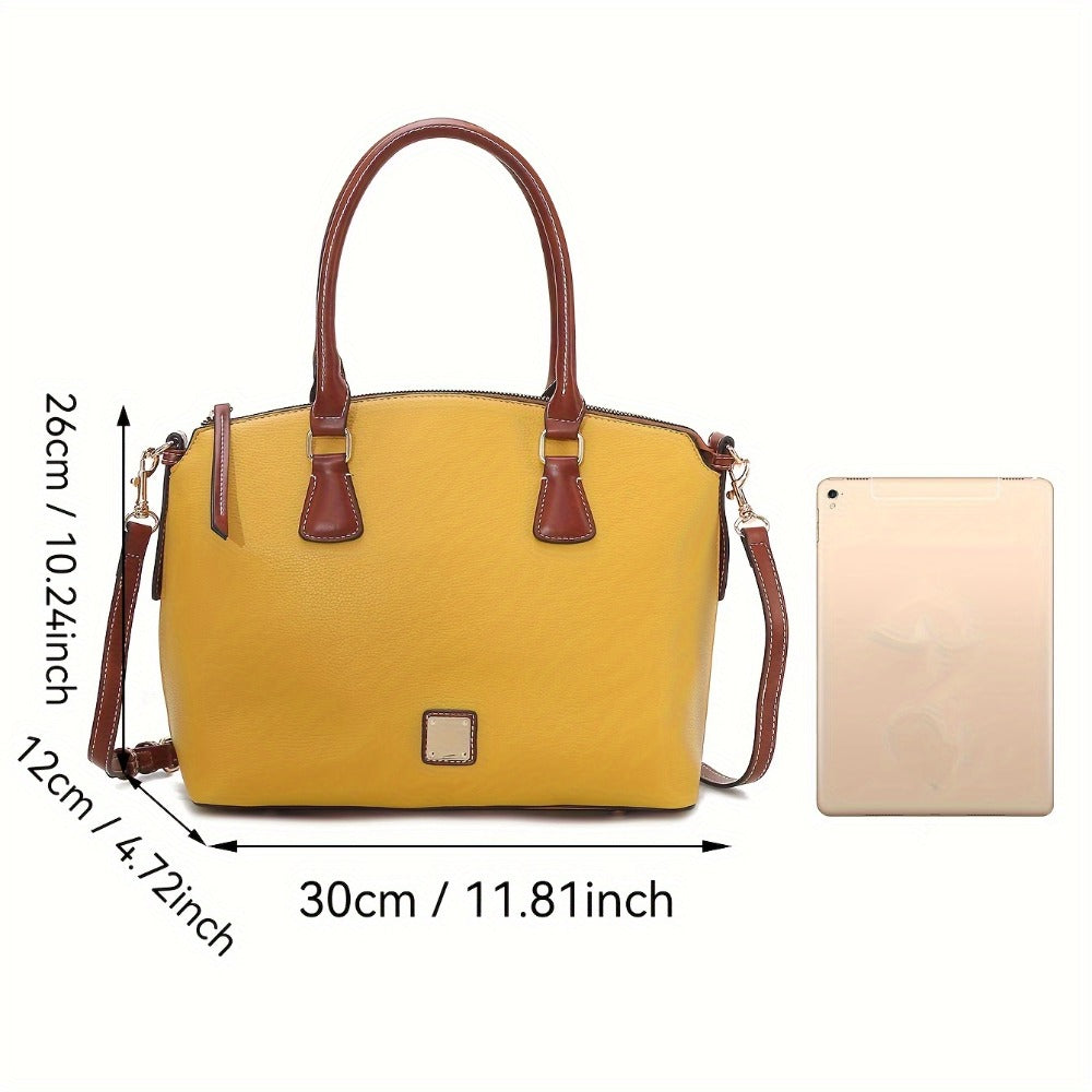 Crossbody Bag for Women – Textured Satchel Vintage Western Colorblock – detail view 5