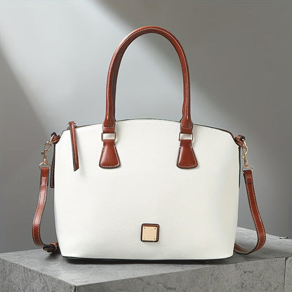 Crossbody Bag for Women – Textured Satchel Vintage Western Colorblock – detail view 18