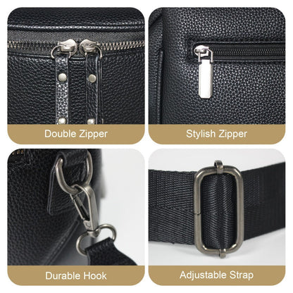 Crossbody Bag for Women – for Travel & Everyday Use, Detachable Strap Plaid Multi – detail view 13