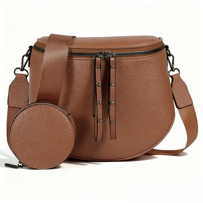 Crossbody Bag for Women – for Travel & Everyday Use, Detachable Strap Plaid Multi – detail view 5