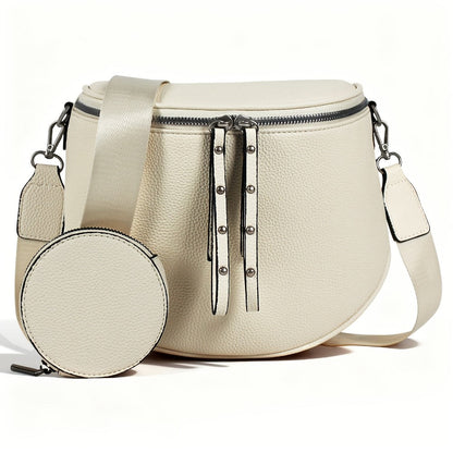Crossbody Bag for Women – for Travel & Everyday Use, Detachable Strap Plaid Multi – detail view 11