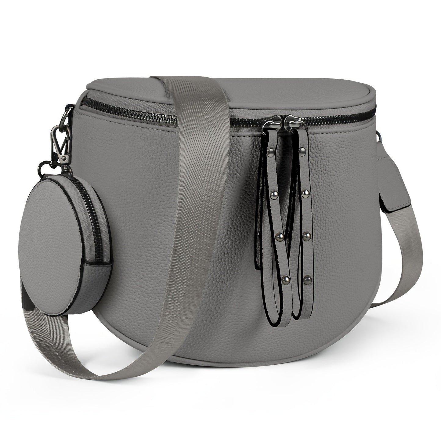 Crossbody Bag for Women – for Travel & Everyday Use, Detachable Strap Plaid Multi – detail view 27