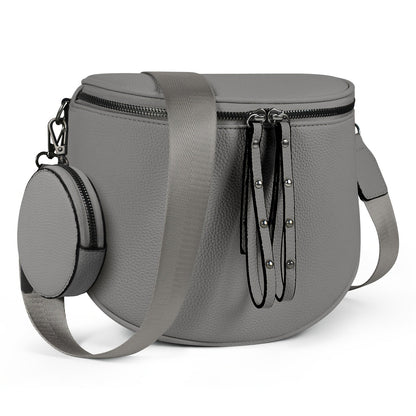 Crossbody Bag for Women – for Travel & Everyday Use, Detachable Strap Plaid Multi – detail view 27
