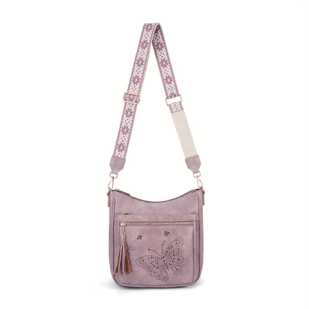 Crossbody Bag for Women – for Travel & Everyday Use, Vintage Pattern Adjustable Strap – detail view 21