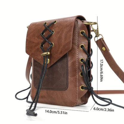 Crossbody Bag for Women – for Travel & Everyday Use, Handmade Woven Hemp Rope Vintage – detail view 3