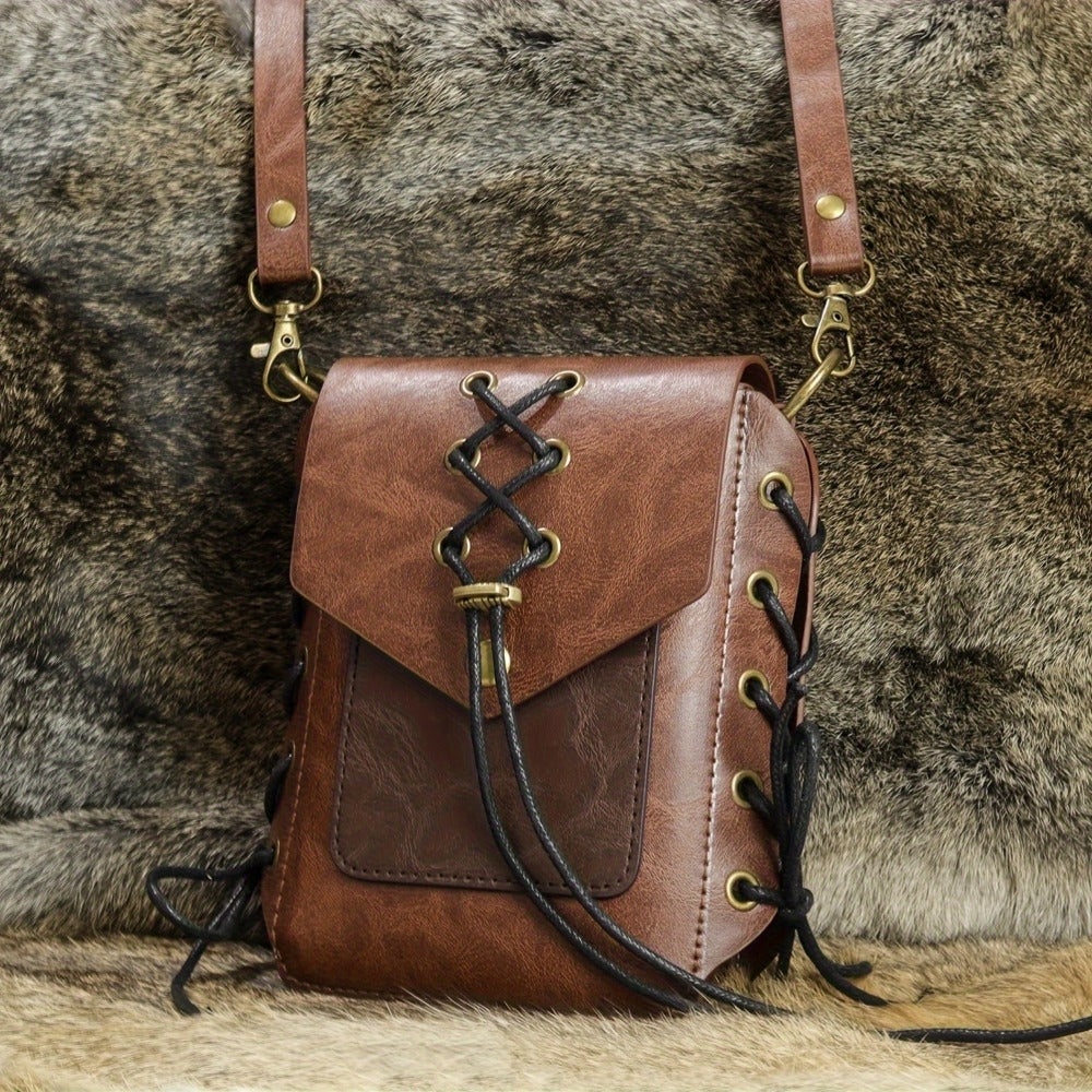 Crossbody Bag for Women – for Travel & Everyday Use, Handmade Woven Hemp Rope Vintage – detail view 7