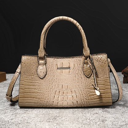 Crossbody Bag for Women – for Travel & Everyday Use, Alligator Print Luxury Zipper Party – detail view 11