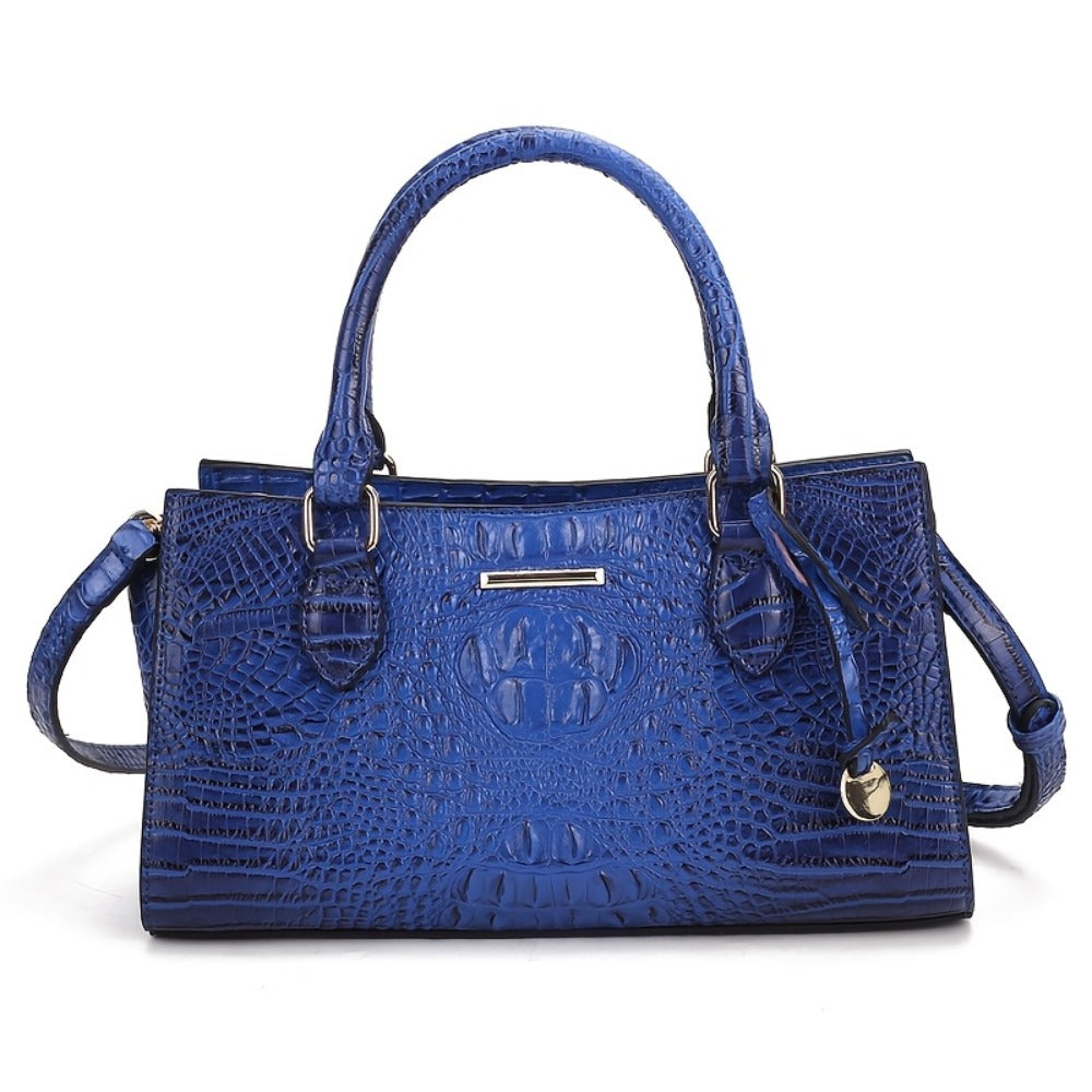Crossbody Bag for Women – for Travel & Everyday Use, Alligator Print Luxury Zipper Party – detail view 6