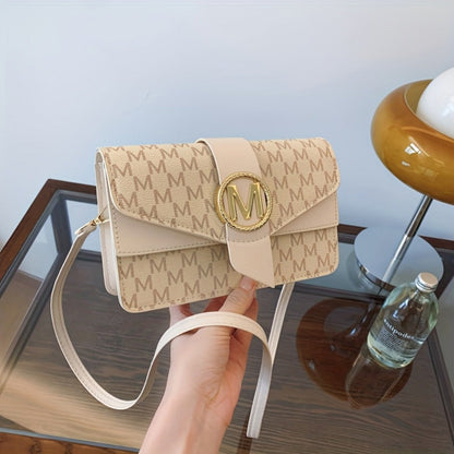 Crossbody Bag for Women – for Travel & Work, Retro Letter Vintage Work Shopping – detail view 11