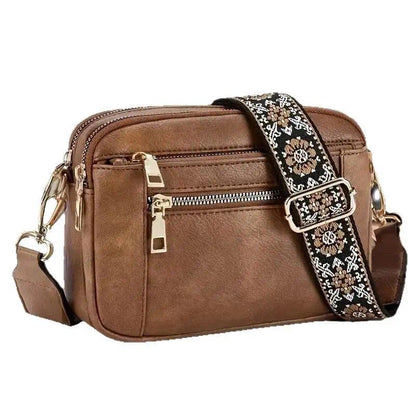 Crossbody Bag for Women – Vegan Leather, Adjustable Strap, Lightweight, for Travel & – front view - product view 34