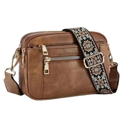 Crossbody Bag for Women – Vegan Leather, Adjustable Strap, Lightweight, for Travel & – detail view 7