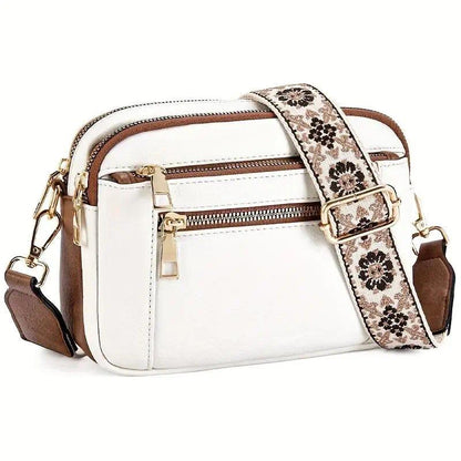 Crossbody Bag for Women – Vegan Leather, Adjustable Strap, Lightweight, for Travel & – detail view 3