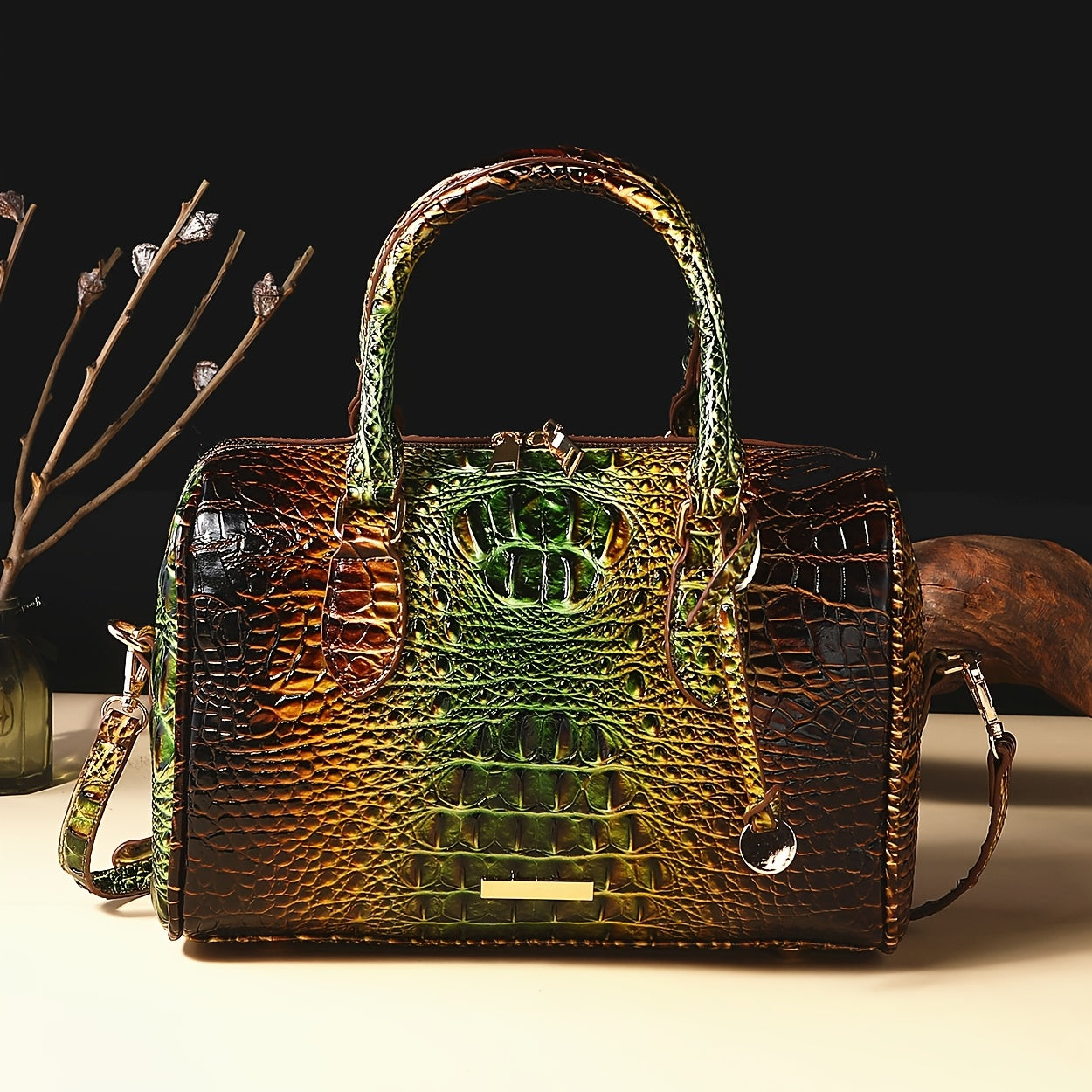 Crossbody Bag for Women – Vegan Leather, Large Capacity – front view - product view 31