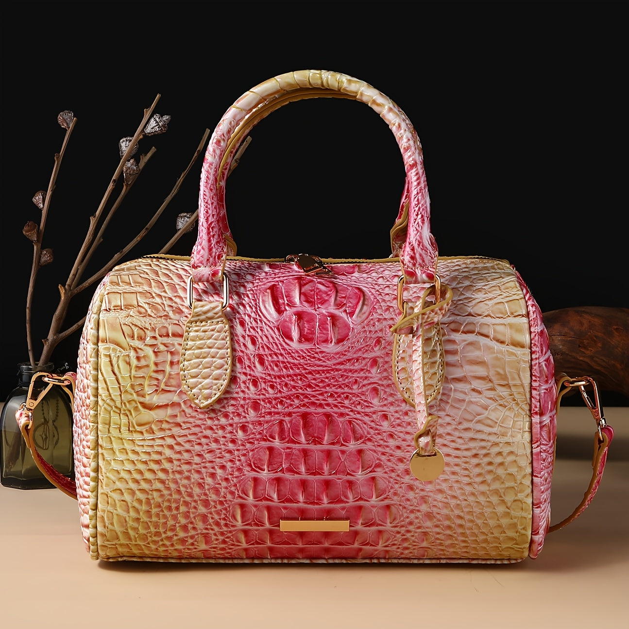 Crossbody Bag for Women – Vegan Leather, Large Capacity – detail view 5