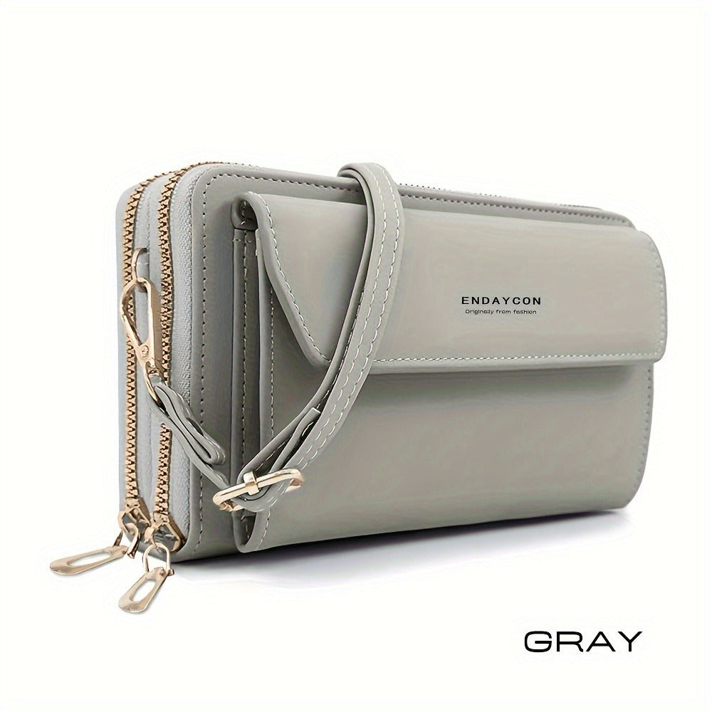 Crossbody Bag for Women – Vegan Leather, Anti-Theft, for Travel – detail view 16