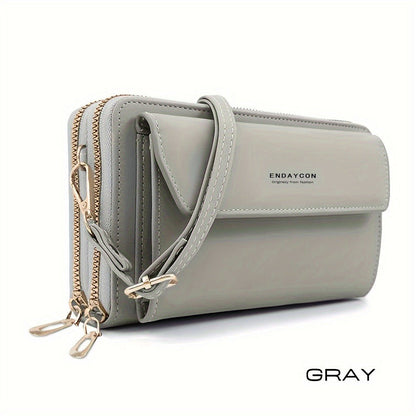 Crossbody Bag for Women – Vegan Leather, Anti-Theft, for Travel – detail view 16