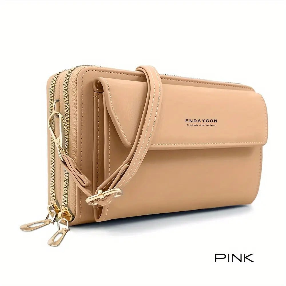 Crossbody Bag for Women – Vegan Leather, Anti-Theft, for Travel – detail view 18