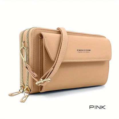 Crossbody Bag for Women – Vegan Leather, Anti-Theft, for Travel – detail view 18