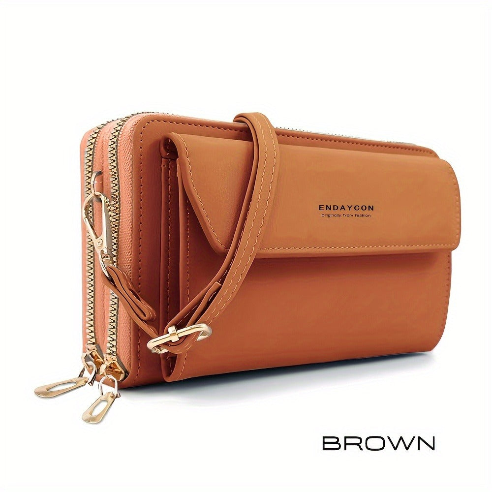 Crossbody Bag for Women – Vegan Leather, Anti-Theft, for Travel – detail view 19
