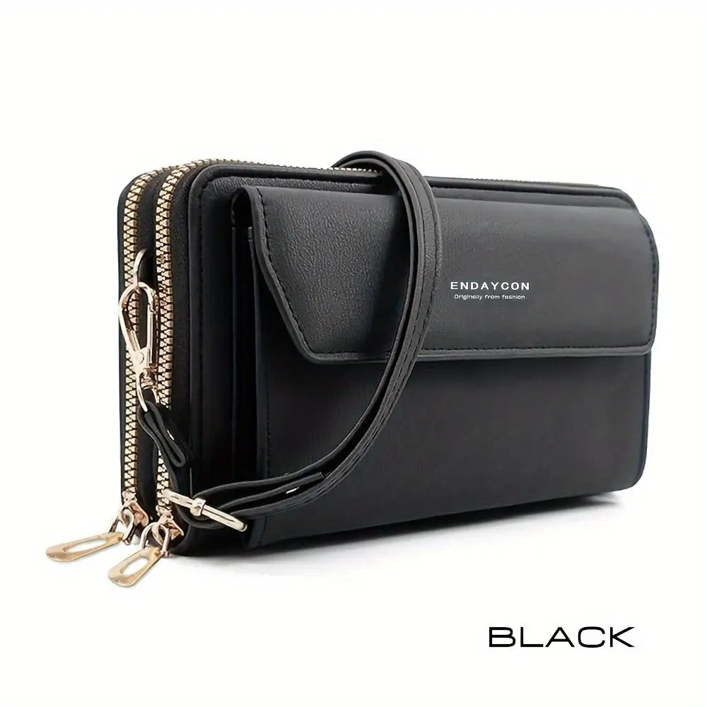 Crossbody Bag for Women – Vegan Leather, Anti-Theft, for Travel – detail view 8