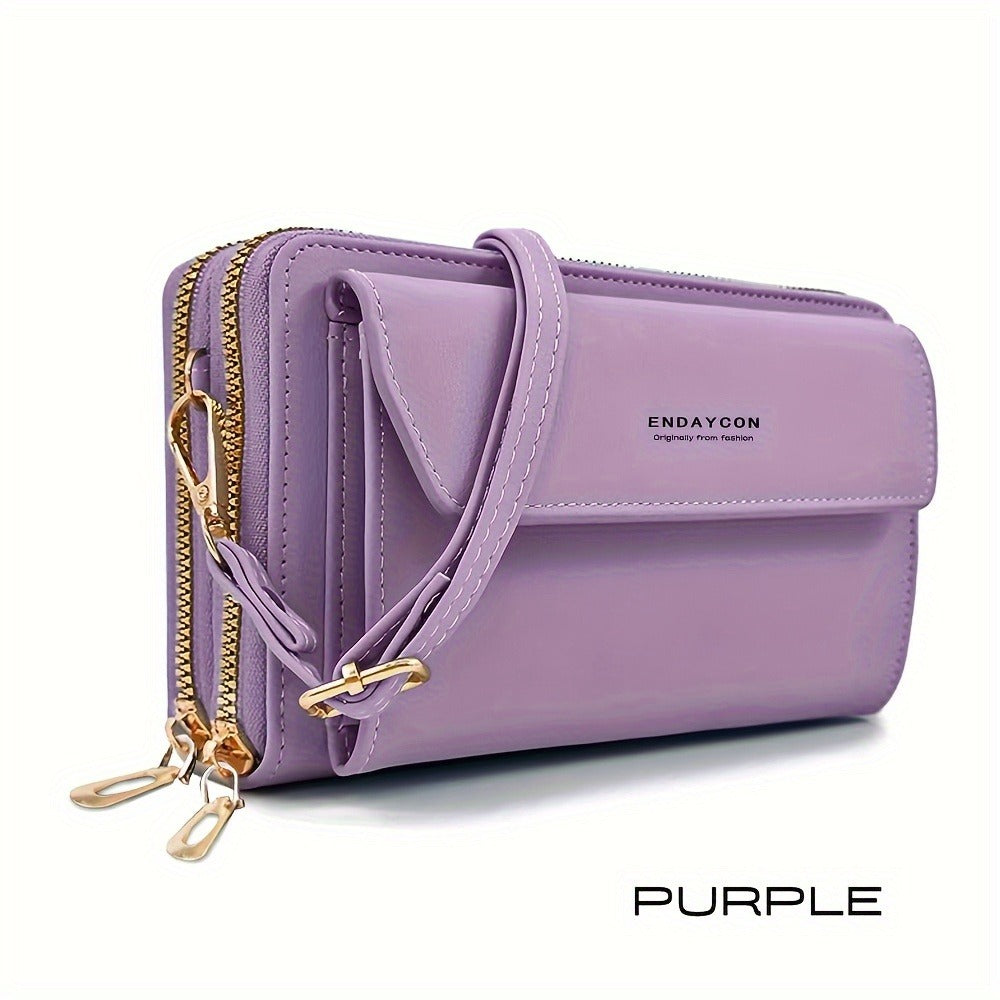 Crossbody Bag for Women – Vegan Leather, Anti-Theft, for Travel – detail view 11