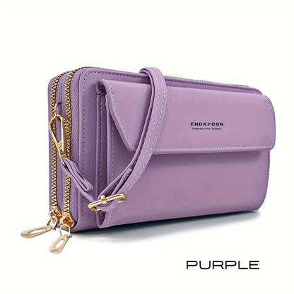 Crossbody Bag for Women – Vegan Leather, Anti-Theft, for Travel – detail view 2