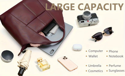 Women's Handbag – Genuine Leather, Adjustable Strap – detail view 14