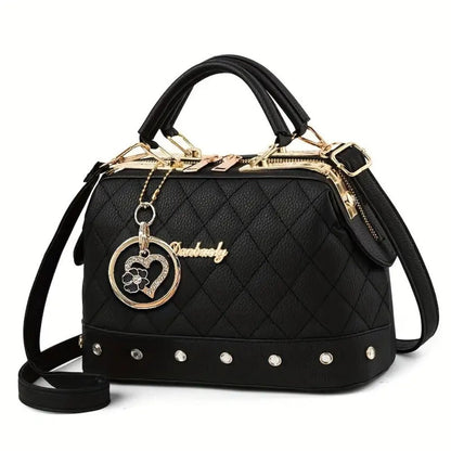 Women's Handbag – Quilted, Adjustable Strap – detail view 9
