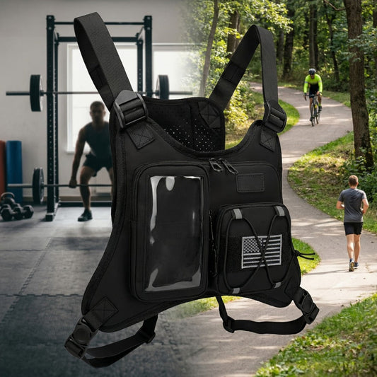 Women's Handbag – for Travel & Work, Running Vest Built In Phone – detail view 4