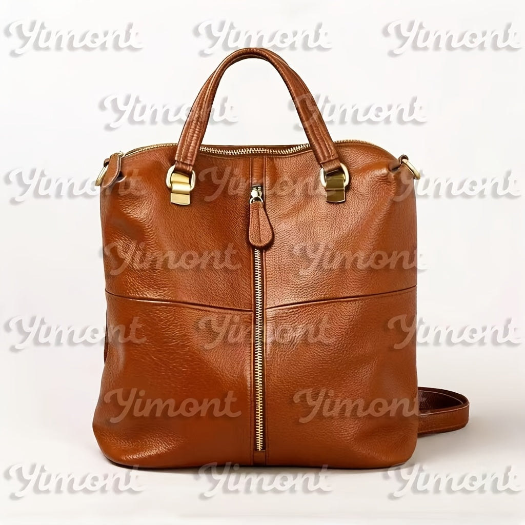 Laptop Backpack – Genuine Leather, for Travel & Work – detail view 19