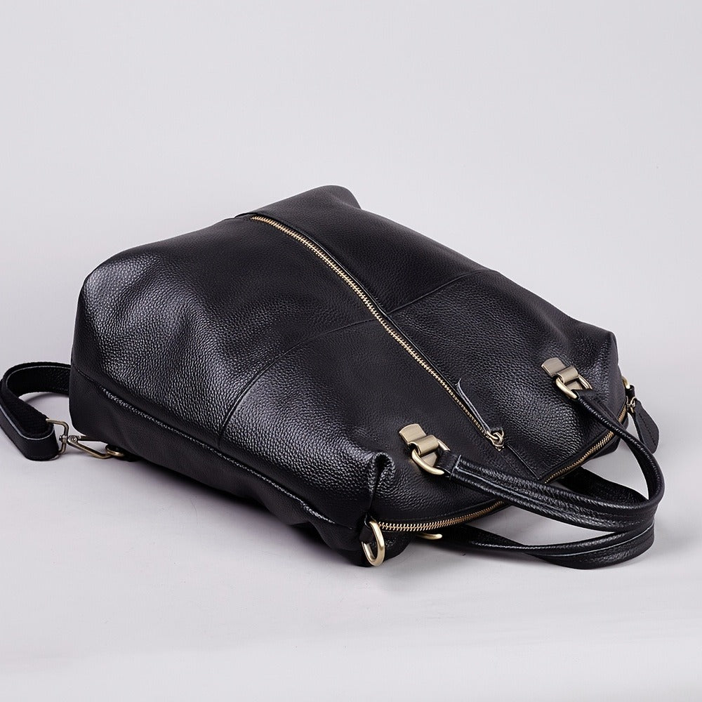 Laptop Backpack – Genuine Leather, for Travel & Work – detail view 12