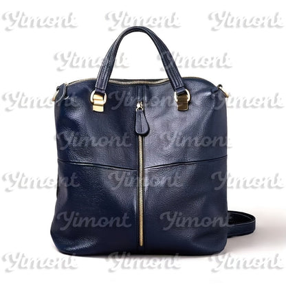 Laptop Backpack – Genuine Leather, for Travel & Work – detail view 9