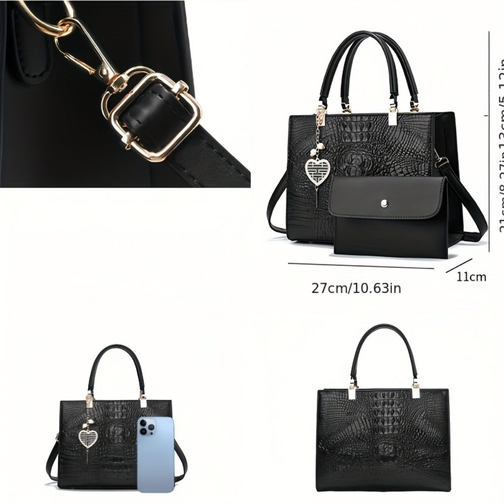 Shoulder Bag for Women – 2-Piece, Large Capacity – detail view 4