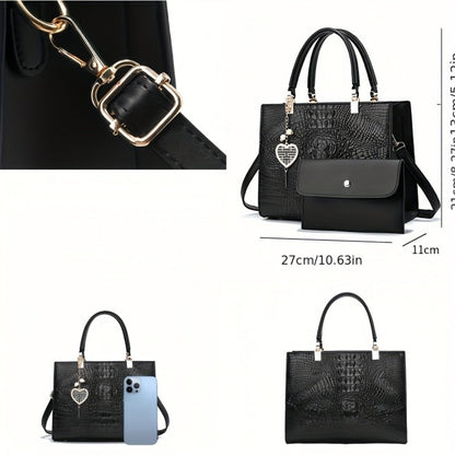 Shoulder Bag for Women – 2-Piece, Large Capacity – detail view 4