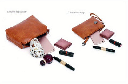 Shoulder Bag for Women – 4-Piece, Large Capacity, Adjustable Strap, for Everyday Use – detail view 26