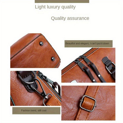 Shoulder Bag for Women – 4-Piece, Large Capacity, Adjustable Strap, for Everyday Use – detail view 10