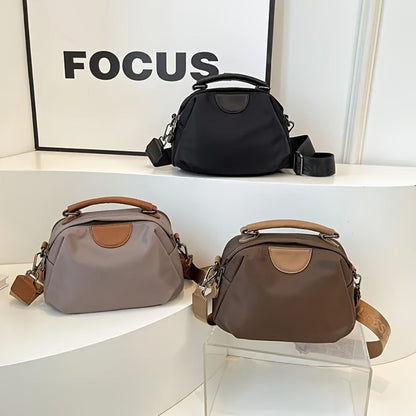 Shoulder Bag for Women – Nylon, Large Capacity, Adjustable Strap, for Travel & Work – front view