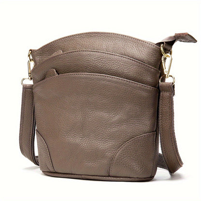 Shoulder Bag for Women – Polyester, Houndstooth Gold Chain M Emblem – detail view 2