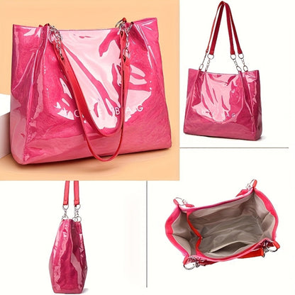 Shoulder Bag for Women – Polyester, Transparent, Clear, for Everyday Use – detail view 13