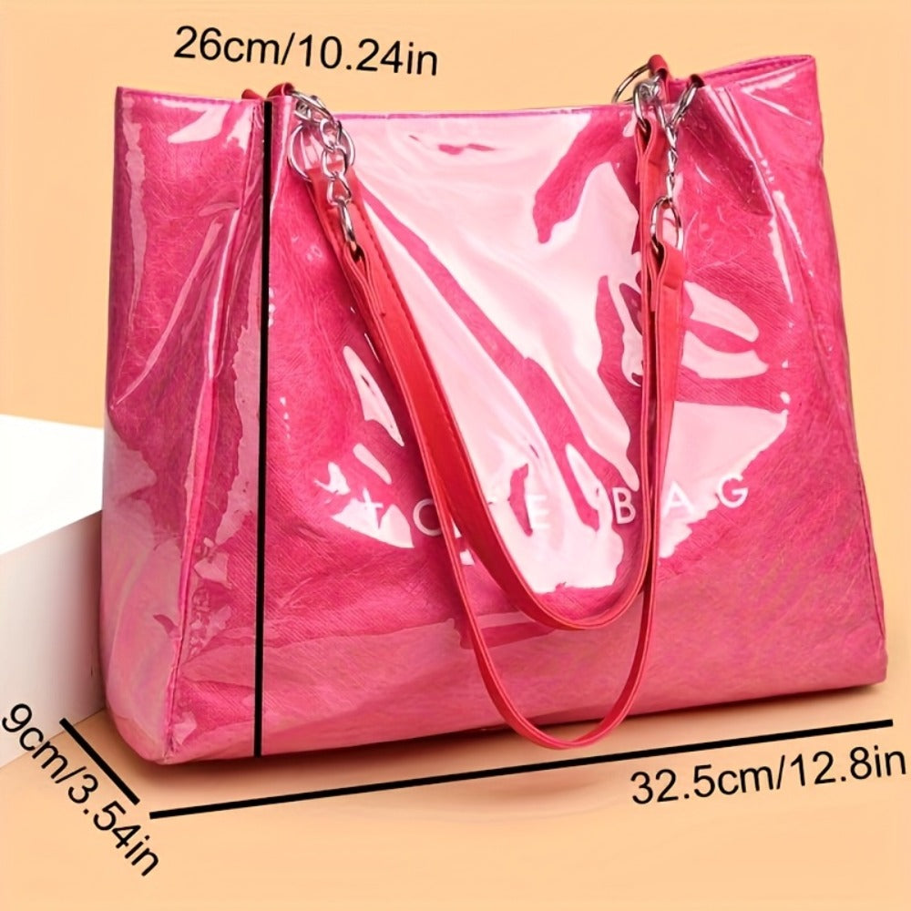 Shoulder Bag for Women – Polyester, Transparent, Clear, for Everyday Use – detail view 3