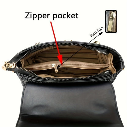 Shoulder Bag for Women – PU Leather, Large Capacity, for Everyday Use – detail view 10
