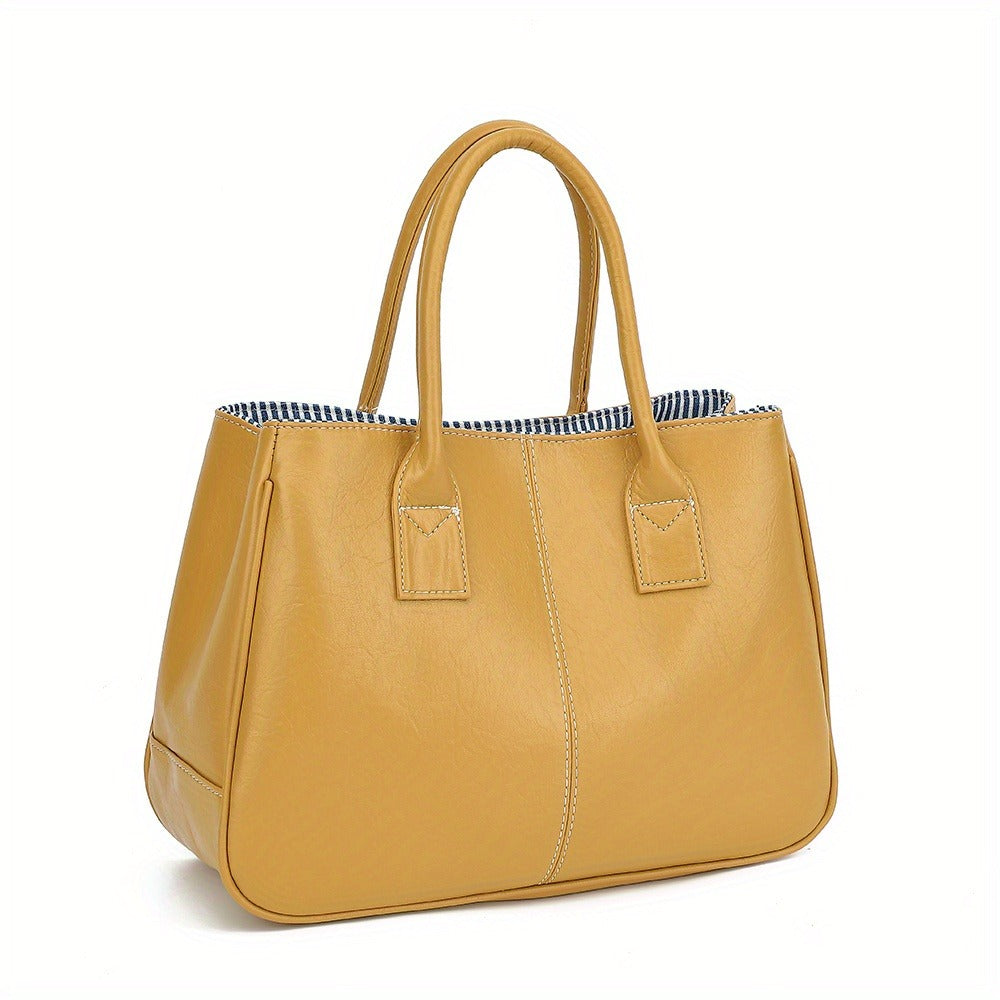Shoulder Bag for Women – PU Leather, Large Capacity, Adjustable Strap, for Travel & – detail view 10