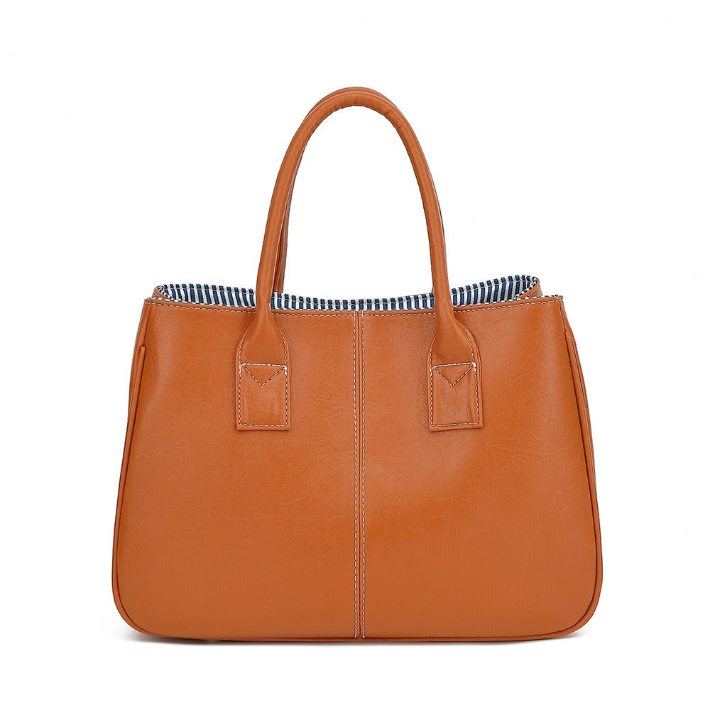 Shoulder Bag for Women – PU Leather, Large Capacity, Adjustable Strap, for Travel & – detail view 2