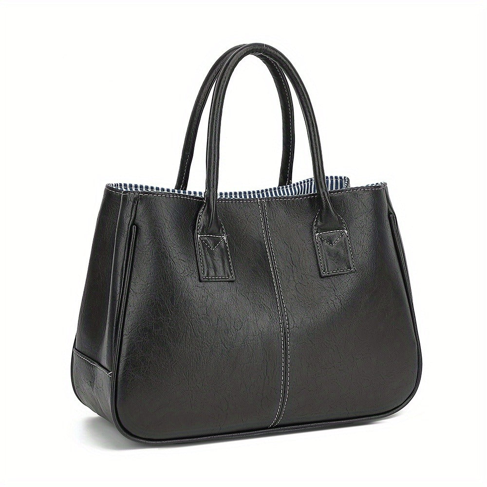 Shoulder Bag for Women – PU Leather, Large Capacity, Adjustable Strap, for Travel & – detail view 6