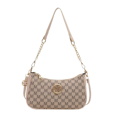 Shoulder Bag for Women – Vintage Plaid Underarm Retro Armpit – detail view 12