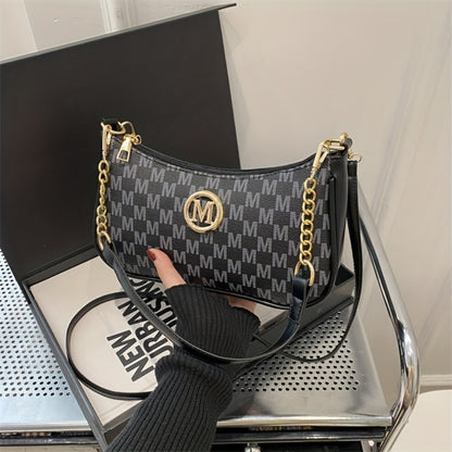 Shoulder Bag for Women – Vintage Plaid Underarm Retro Armpit – alternate view