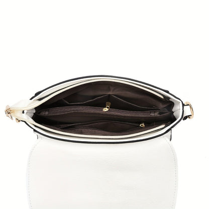 Shoulder Bag for Women – for Work, Elegant Solid Color High End – detail view 5