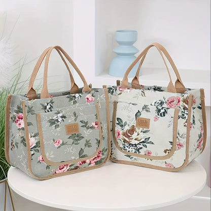 Tote Bag for Women – 2-Pack, Canvas, for Work & Everyday Use – detail view 2